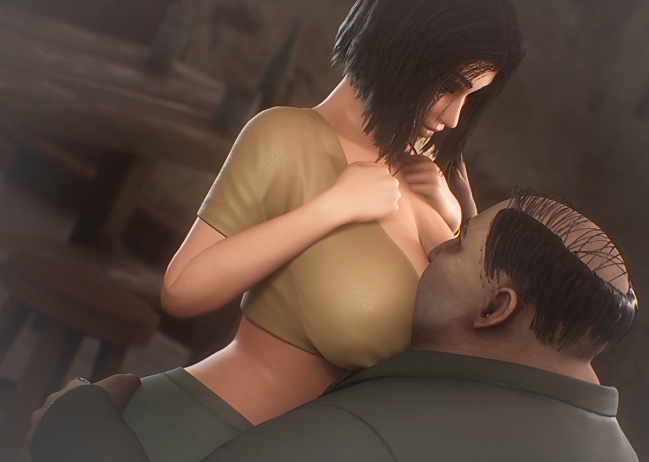 Nobda 巨乳阿姨用身体结账[300M]-福利岛