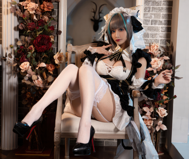 【足控福利】洛璃LoLiSAMA – 碧蓝航线 柴郡 两套 【133P 1.13GB】-福利岛