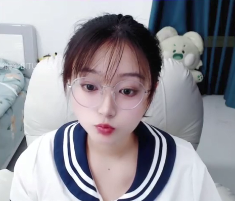 3531 【sweet_18wanwan】戴眼镜的嫩妹 水手服jk-福利岛