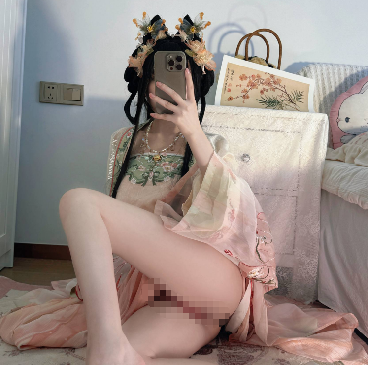 福利姬-仙仙桃(一颗甜桃/18jkpeach)-新 汉服-福利岛