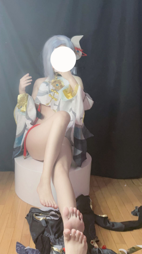 福利姬-沐沐酱-申鹤(1P,3V,303M)-福利岛