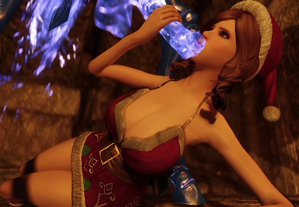 Skyrim4ever：Horsing around on the Holiday Full[1.5G]-福利岛