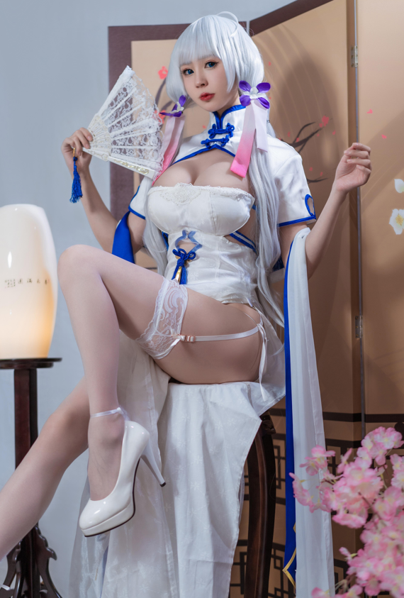 西园寺南歌 – 碧蓝航线 光辉 旗袍 【24P 127MB】-福利岛