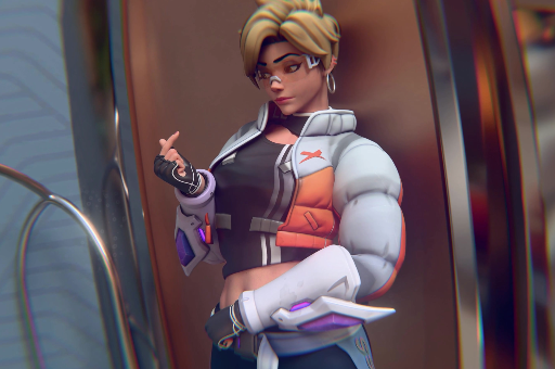 [3D]MEGAERA 2511p2：Tracer Creampie 猎空 性感御姐圆润翘臀骑乘中出[1.5G]-福利岛