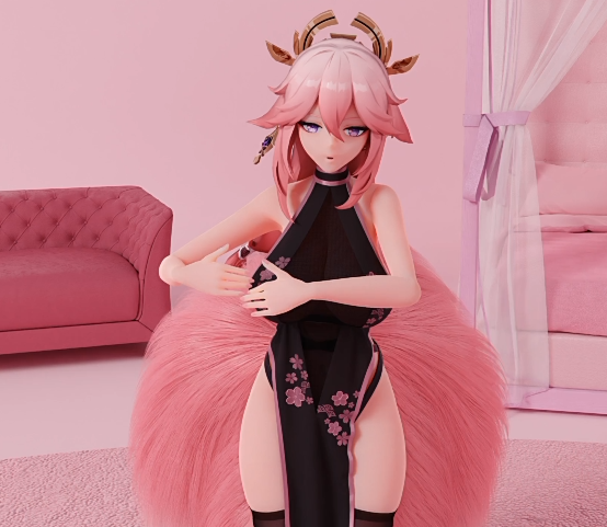 好龟龟【21】Melancholic (八重神子)[1.7G]-福利岛