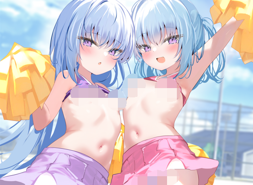 RJ01346316 对萝莉双子☆啦啦队做连续爆发双重射精 【10A2.28G】-福利岛