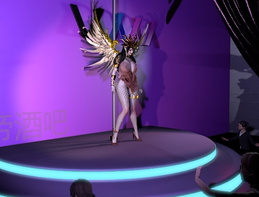 WX990 美杜莎 夜店驻场[3.3G]-福利岛