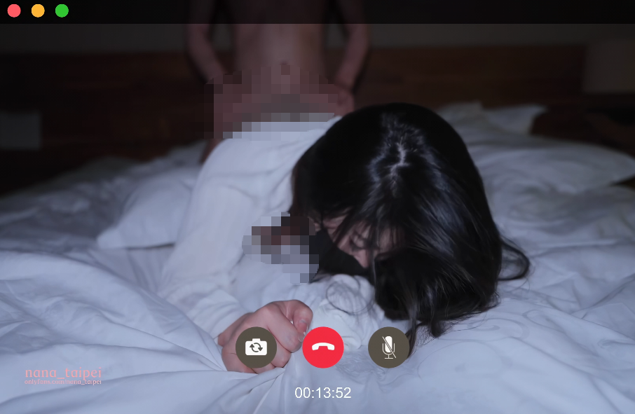 【激情通话】油亮肉丝被单男疯狂肏穴娜娜Nana_taipei4K-福利岛