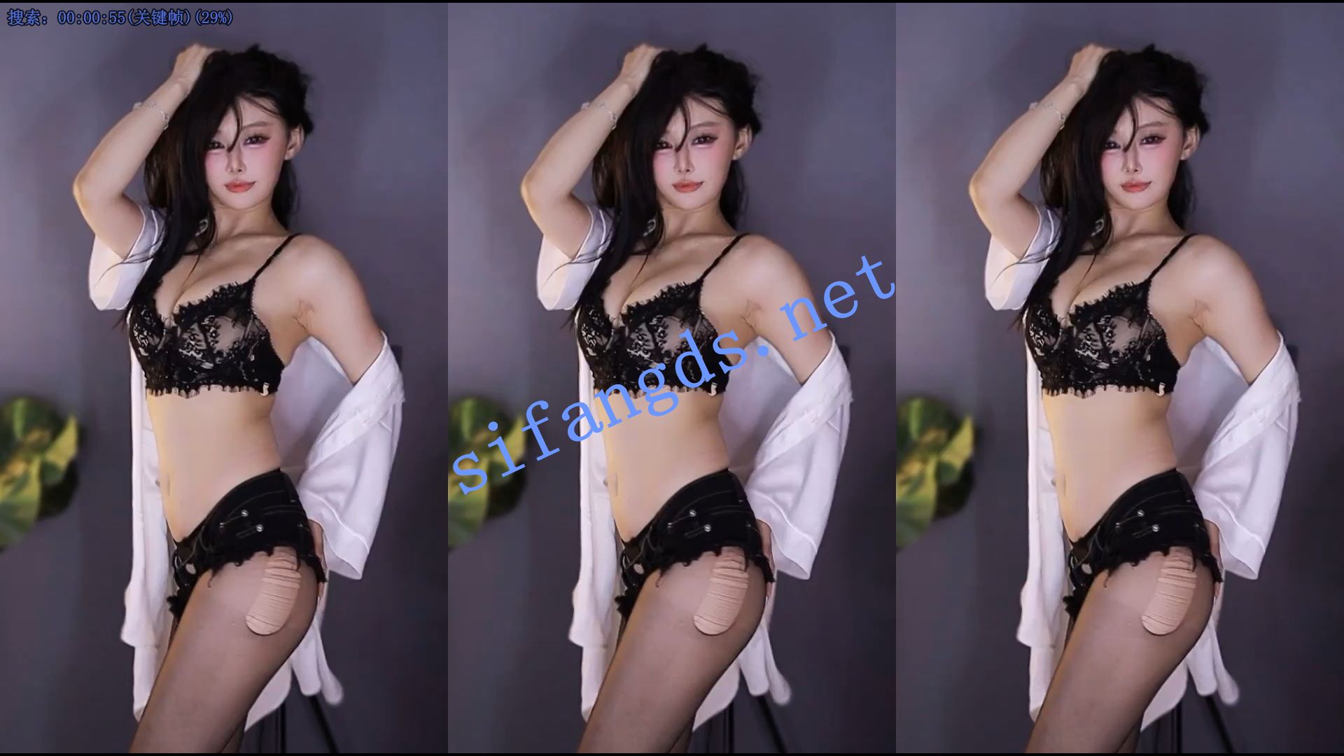 【网易CC】小C甜，收费定制内衣骚舞6V，尺度突破【6V】【1.01G】 预览图 3