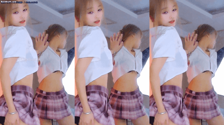 【CC 安静不了】极限骚舞 短裙黑丝 露内裤内衣 非常骚【5V】【663M】 预览图 16