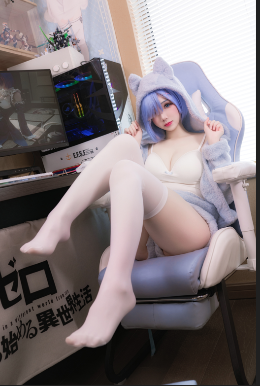 雪晴Astra – 蕾姆猫 (Re0) 【13P 106MB】-福利岛