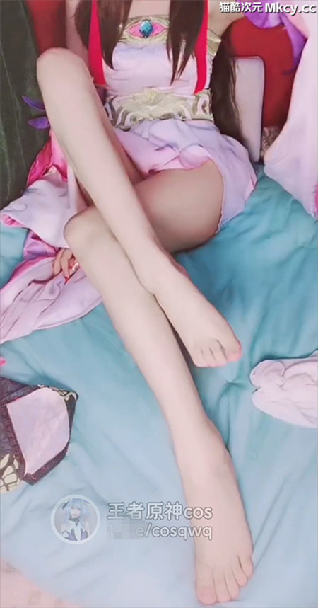 沐沐酱-新版 貂蝉原皮cos[4v/1.1G] 预览图 8