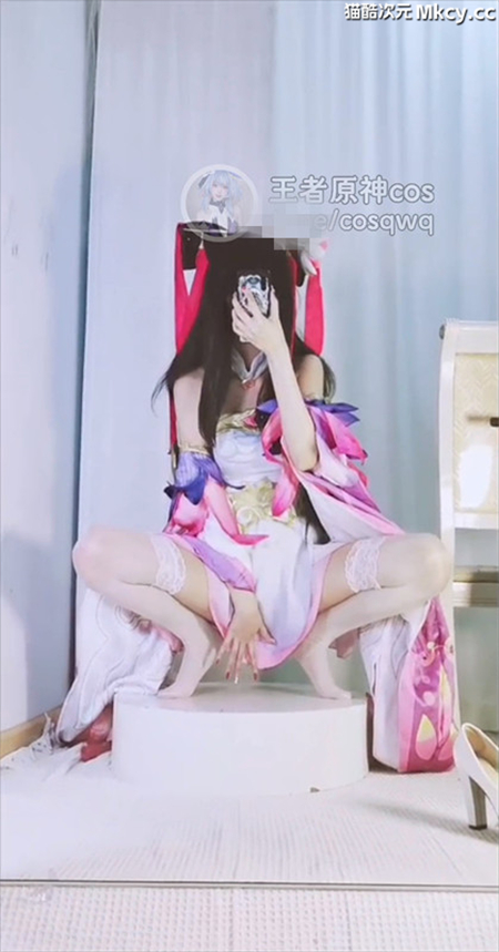 沐沐酱-新版 貂蝉原皮cos[4v/1.1G] 预览图 2