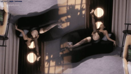 【虎牙 白千涵】双视角 交叉衣脱抹胸骚舞 揉大奶 脱衣服【2V】【350M】 预览图 8