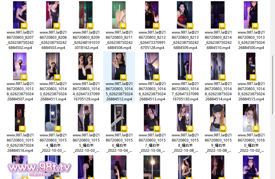 虎牙抖音【橘右羊】热舞剪辑~丝袜美腿抖胸~诱惑挑逗【177V】【25.3G】 预览图 3