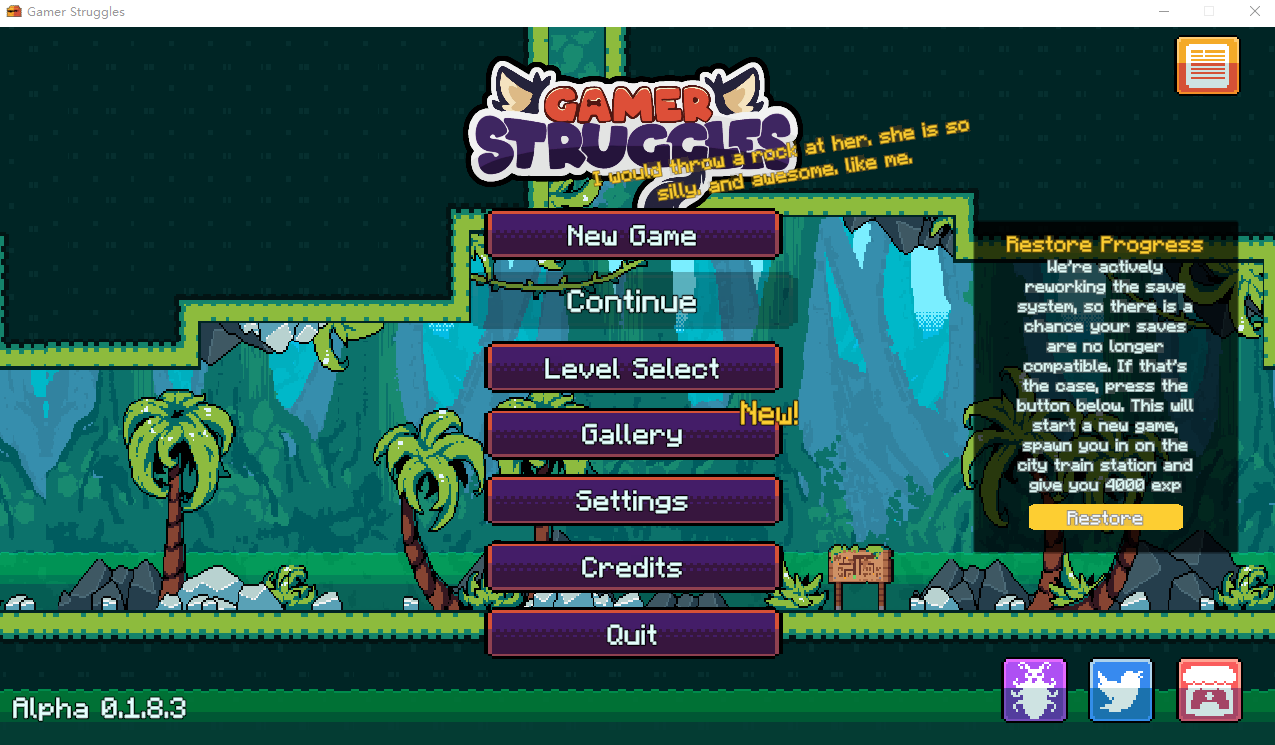 【像素ACT】Gamer Struggles Ver0.1.8.3 英文版[生肉]-福利岛