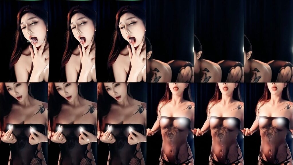 【CC 汐汐酱】大尺定制热舞 情趣连体 真空透视葡萄 激情吐奶揉胸！【2V】【253M】 预览图 2