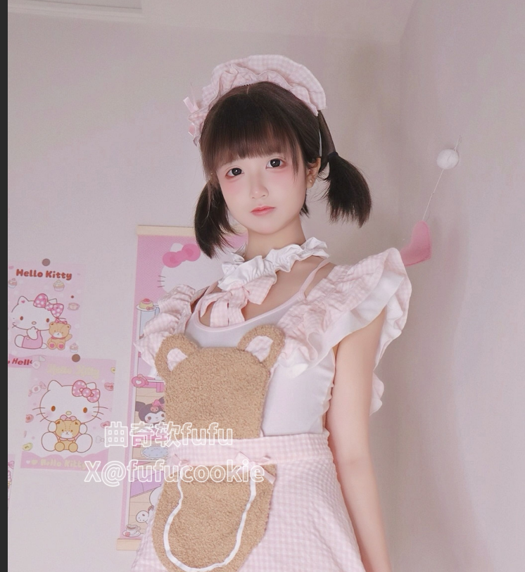 极品萝莉-曲奇软fufu-小熊女仆(39P,2V,154M)-福利岛