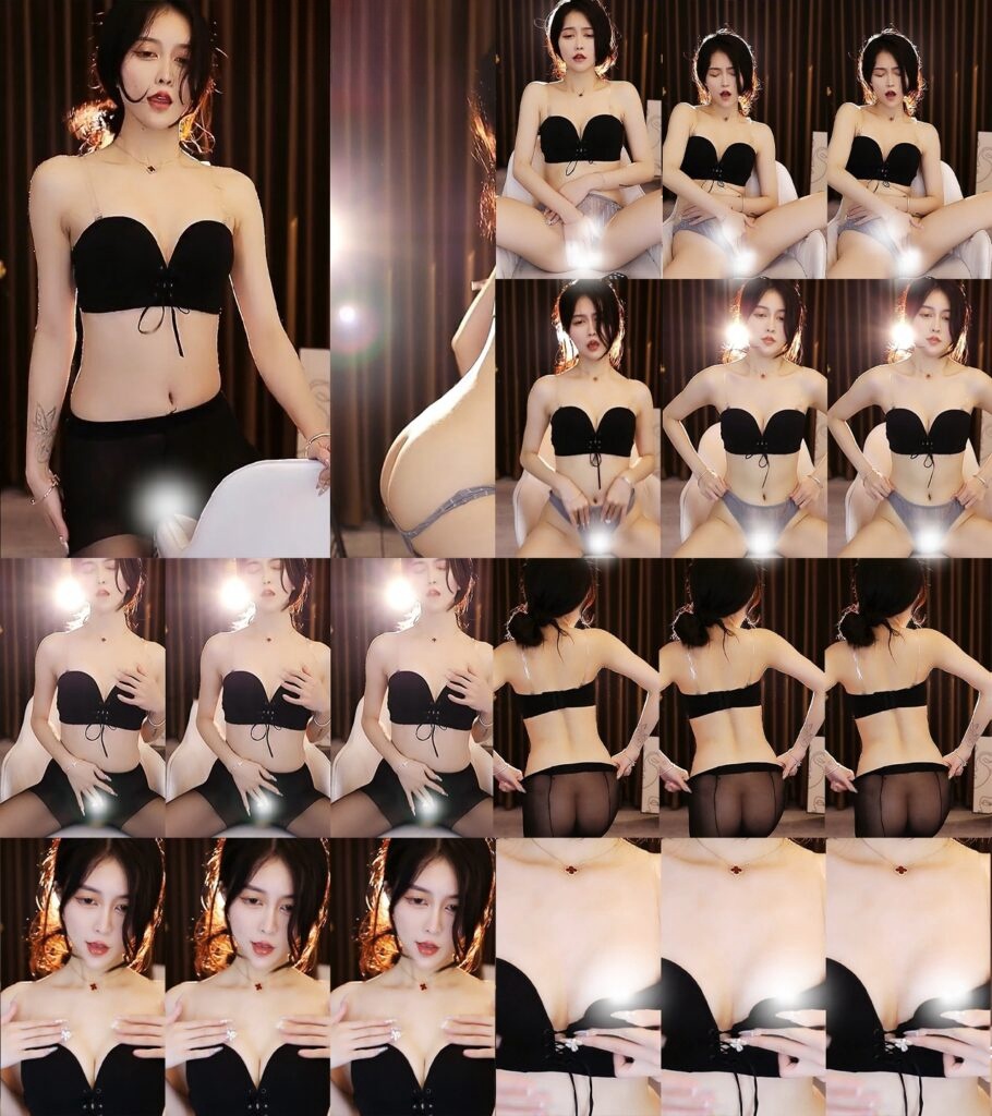 【虎牙 捷儿】土豪大尺定制热舞 真空黑丝 透明内内森林 手舞足蹈激情娇喘 画面激情 超刺激！限时【3V】【890M】 预览图 2