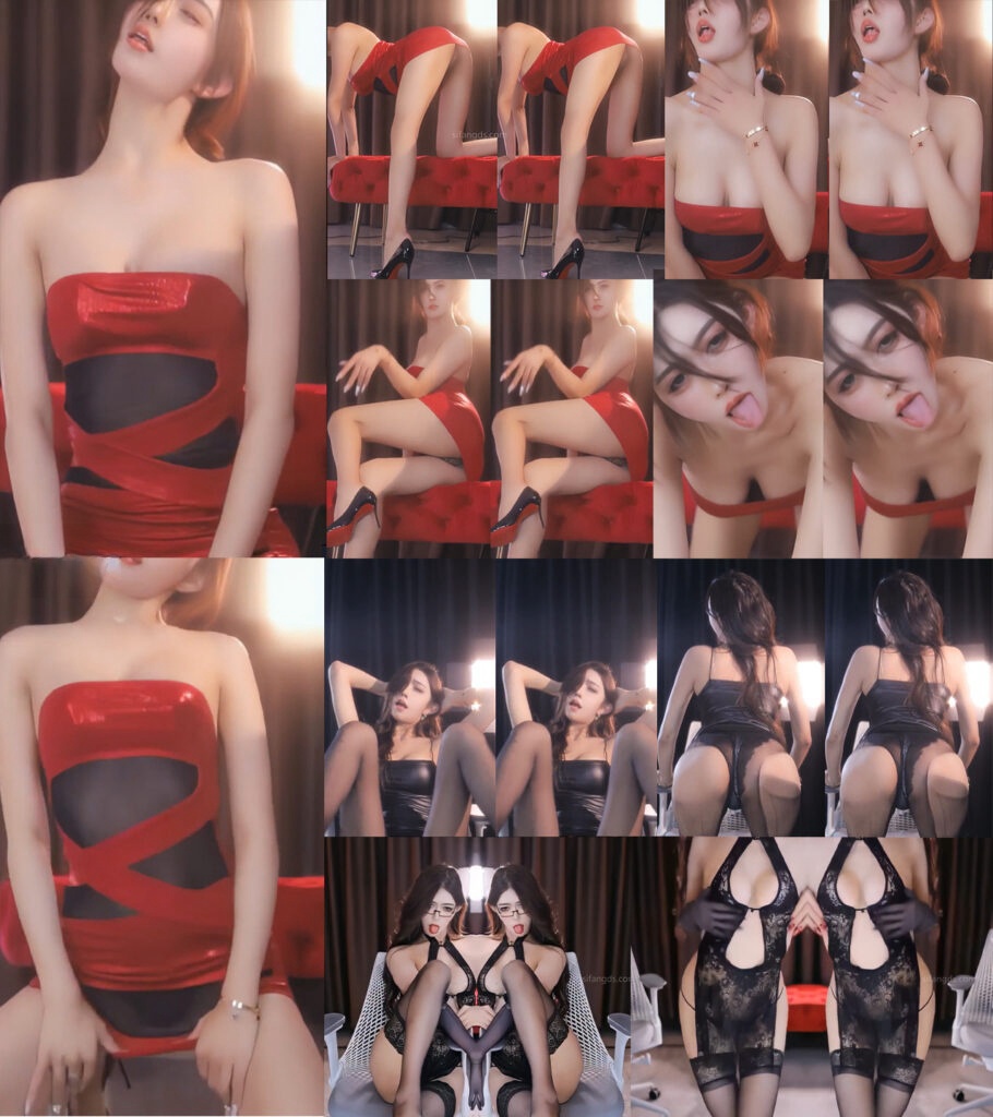 【虎牙 长腿兮兮】新增大尺定制热舞 高颜气质美女御姐 长腿翘臀丁字露内 凹凸有致身材完美！【4V】【556M】 预览图 1