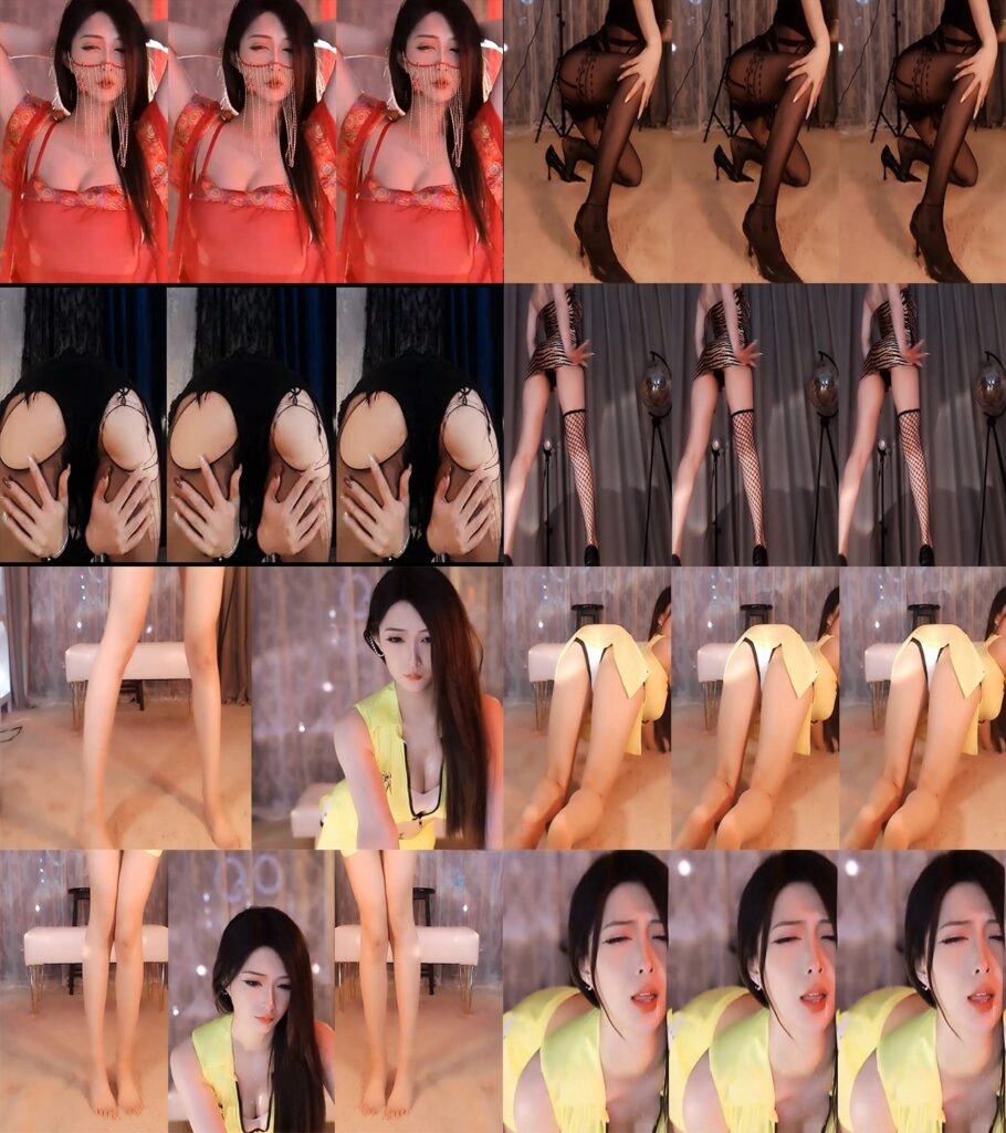 【虎牙 小5】大尺定制热舞 表情黑丝露内抖臀！【6V】【739M】 预览图 1