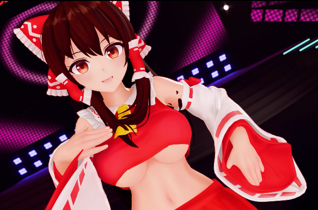 [3D][SKB騎空団 (dopurinu)] 【#40】[紳士ハンド]霊夢さんの白濁ぶっかけ着ザーダンス[980M] 预览图 1