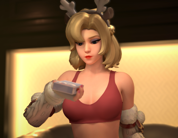 [3D]rwt4184 2512 守望先锋 天使感恩节[1.1G] 预览图 1