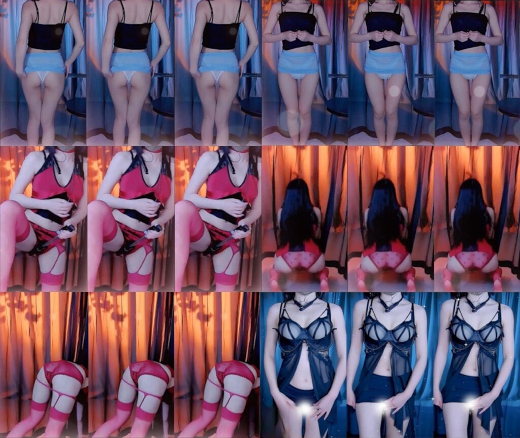 【CC 长腿允西】大尺定制热舞 真空无内镂空露PP 顶臀抖臀！【4V】【279M】 预览图 2