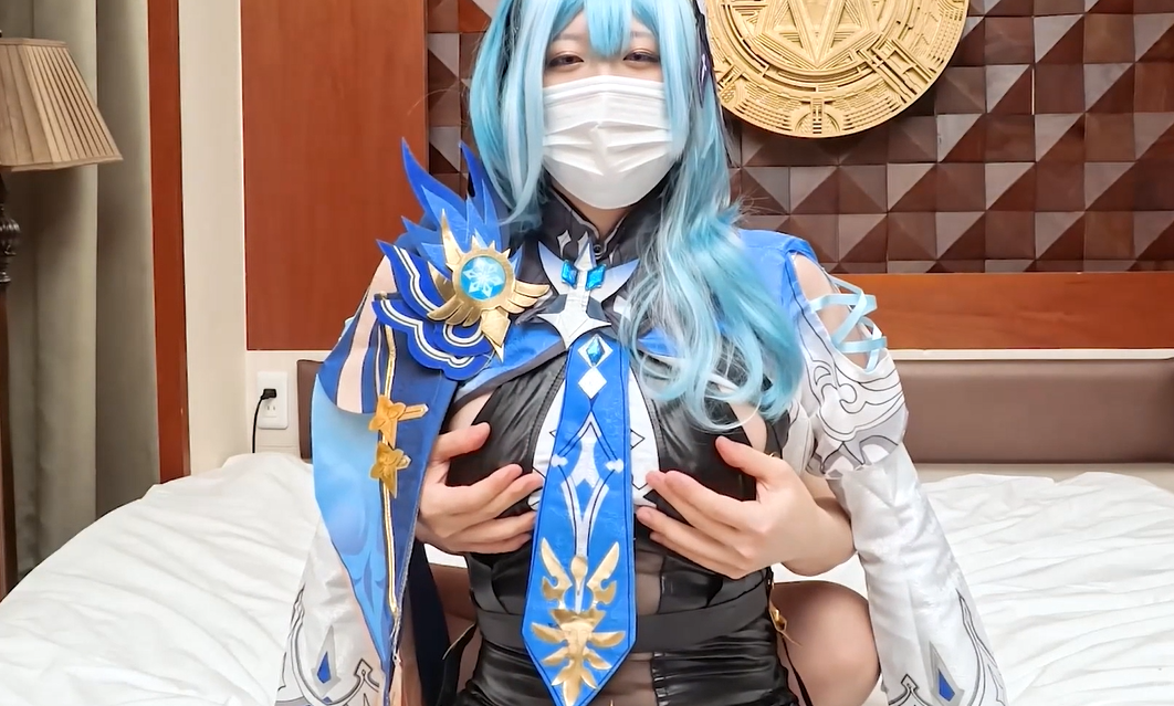 原神 优菈Cosplay后入 女上位榨精 【1V2.51G】 预览图 3