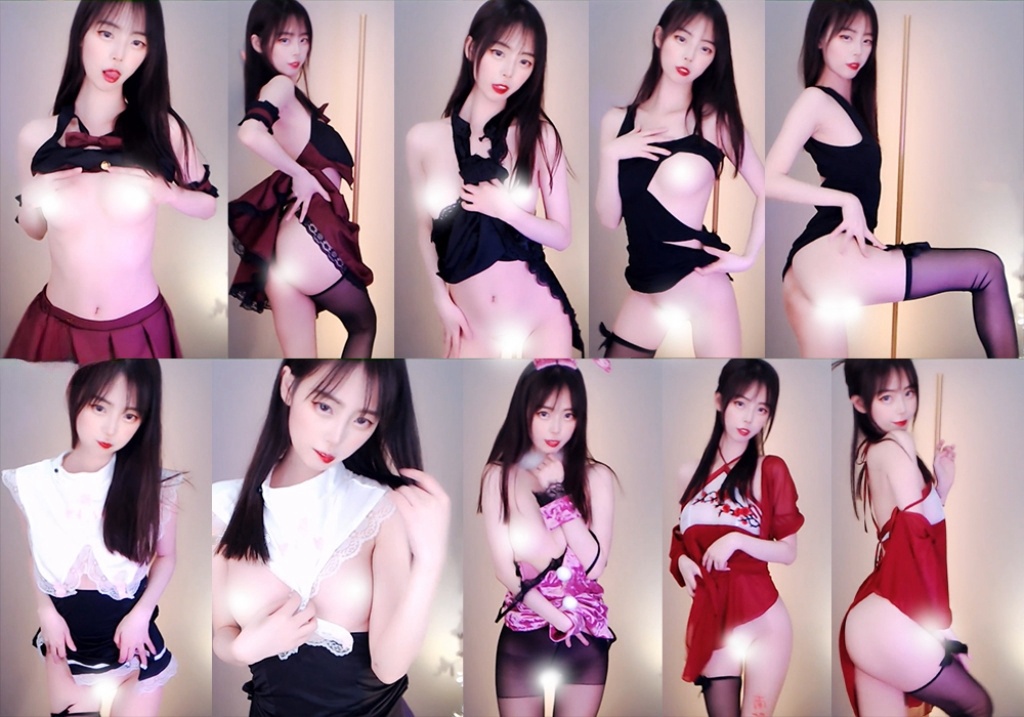 【CC 椰羊妹妹】土豪大尺定制热舞 清纯嫩妹 真空白皙应有尽有！【6V】【461M】 预览图 1