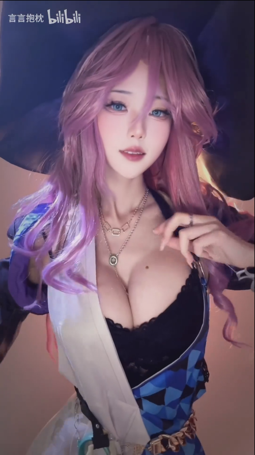 【新】B站UP言言抱枕-充电视频【259V】【1.24G百度云】-福利岛