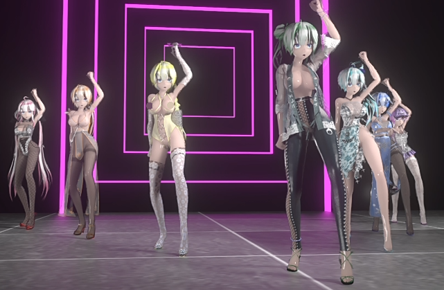 小林大白：10 次骚搞 genie群舞合体[1.1G]-福利岛