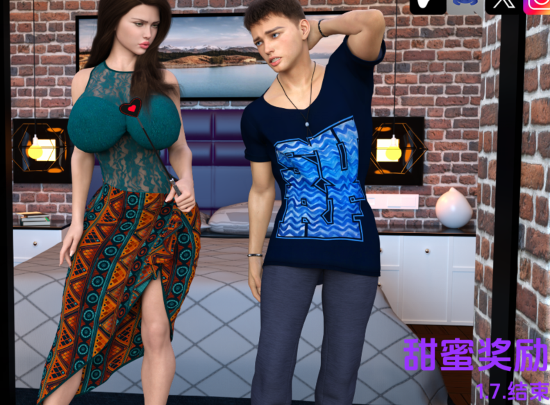 [欧美SLG/汉化] 欲望之罪：甜蜜奖励 Sins of Lust 1.7[PC+安卓/1.3G] 预览图 1