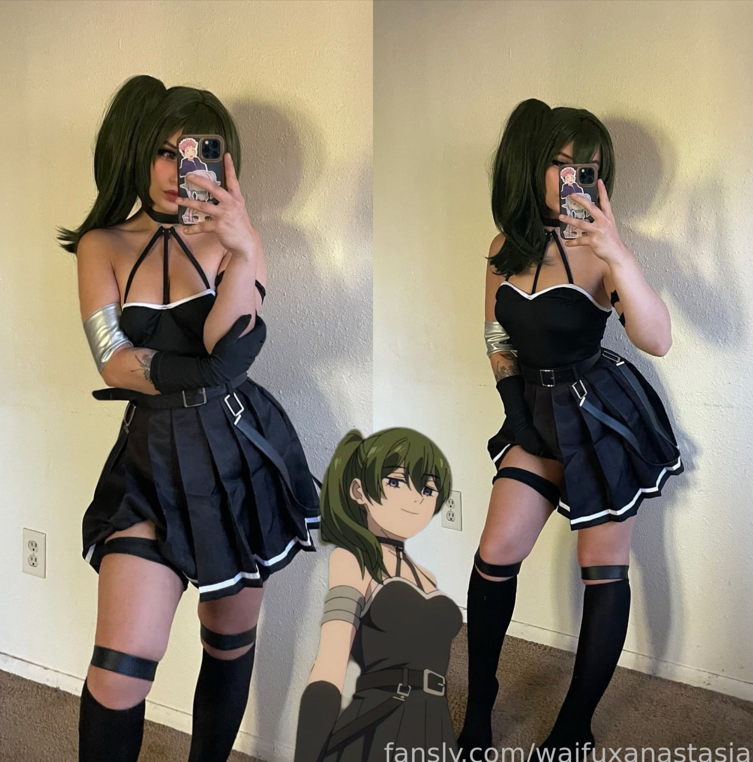 waifuxanastasia cos 芙莉莲 尤贝尔 【7V 505MB】-福利岛