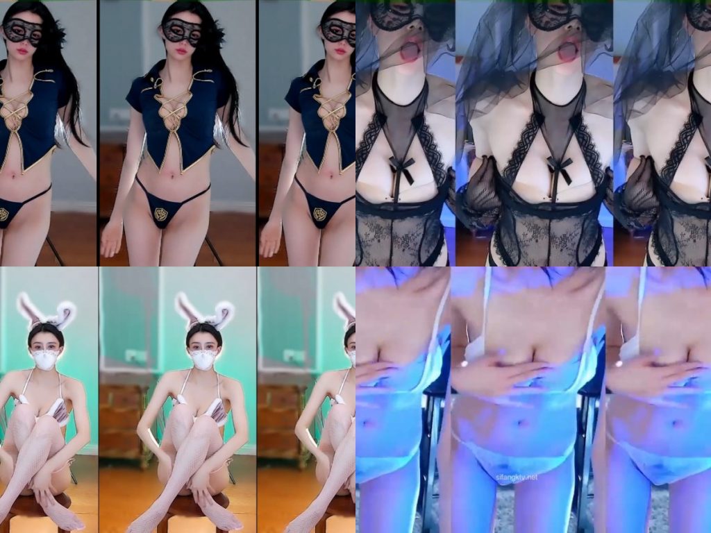 【网易CC 白妖妖】新增千元大尺定制热舞 丁字PP森林 黑纱新娘清凉空姐【4V】【3.82G】 预览图 1