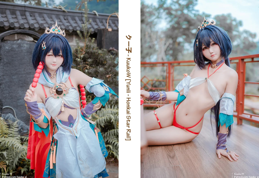 Kuuko W – 云璃 【26P 66MB】-福利岛