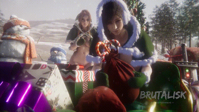 【3D动画/无修正】Brutalisk大佬作品： 2 Scenes: Christmas wish 合集 [度盘/16V+3.48GB]-福利岛