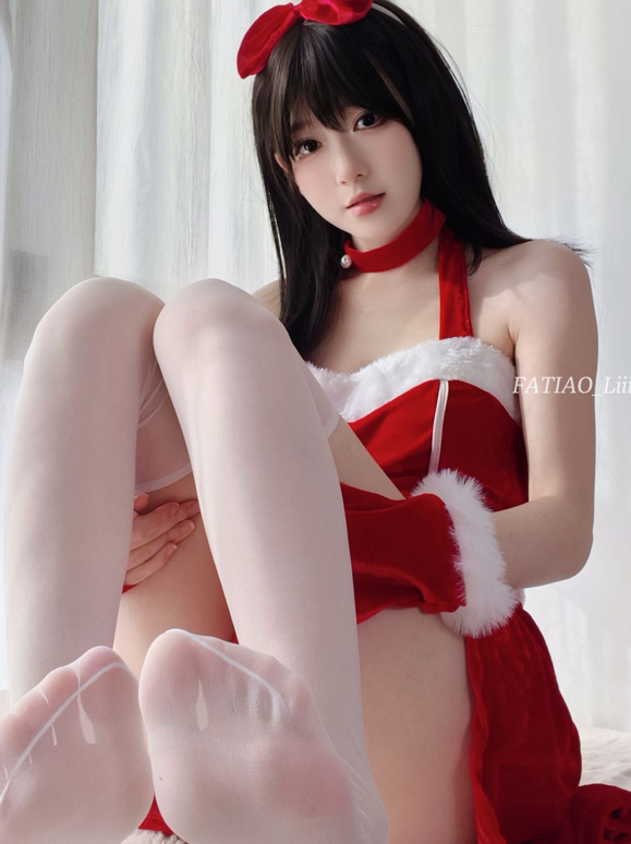 极品颜值擦边女菩萨-发条少女（迷之呆梨）-圣诞特辑 圣诞小饼干（20P,1V,47M）-福利岛