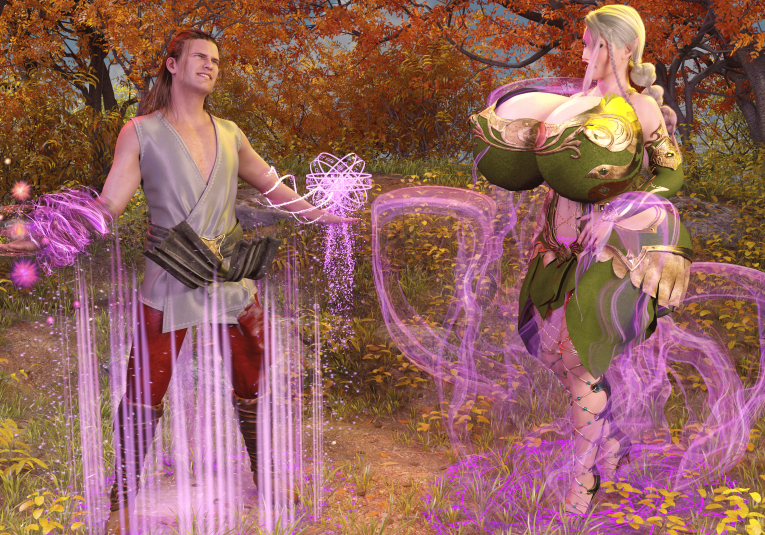 [欧美RPG/汉化] 杰出魅魔魔法之歌 Ballad of Outstanding Bimbo Sorcery v0.13.1 [PC/3.7G] 预览图 2