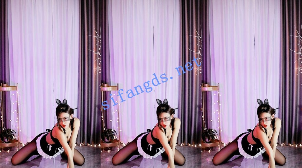 ‼️斗鱼 伊娃月 风骚御姐情趣丁字舞蹈定制【2V】【1.48G】 预览图 4