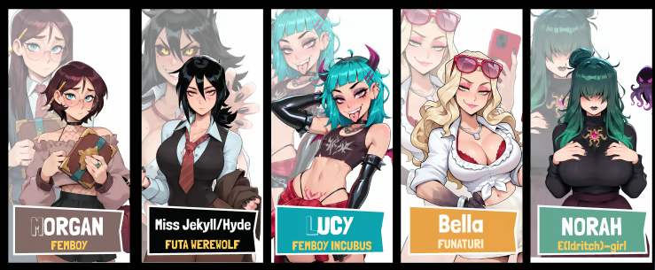 【欧美SLG】大鸟妙妙屋 FEMBOY FUTA HOUSE Ver1.059 Steam官方中文步兵版 预览图 5