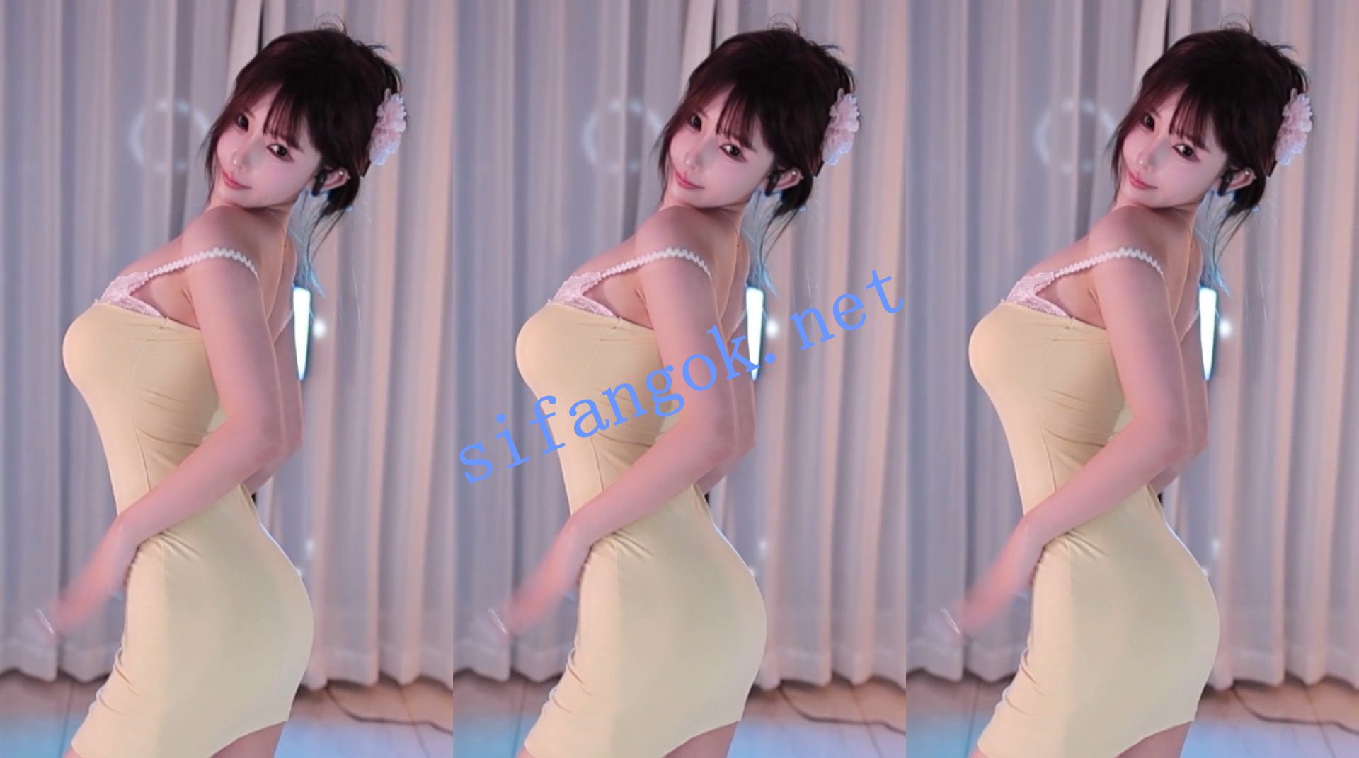 斗鱼 小悦光 高颜巨乳 大尺度骚舞 抖胸舞 肩带滑落继续跳【1V】【106M】 预览图 2