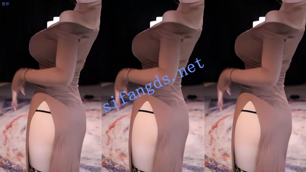 【斗鱼】谁的小棉袄呢，高开叉漏丁稀缺定制，典藏！！！【1V】【145.5M】 预览图 6