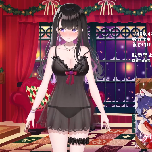 恋乃夜舞 2025.12.25 tc くりすます耳舐め・服脱ぎpixivみる！（よっぱらい）まいの配信 1V850M百度盘-福利岛