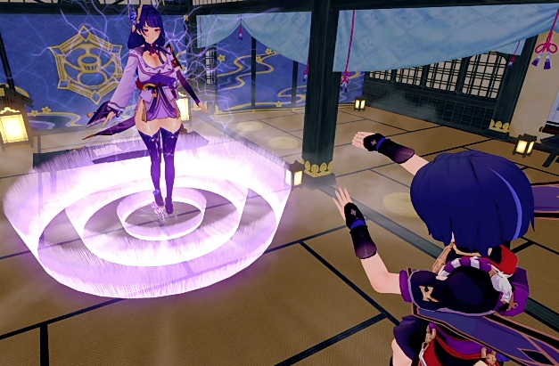 [MMD]喵喵喵 12月28 散兵手握雷电人偶影人格[490M] 预览图 1