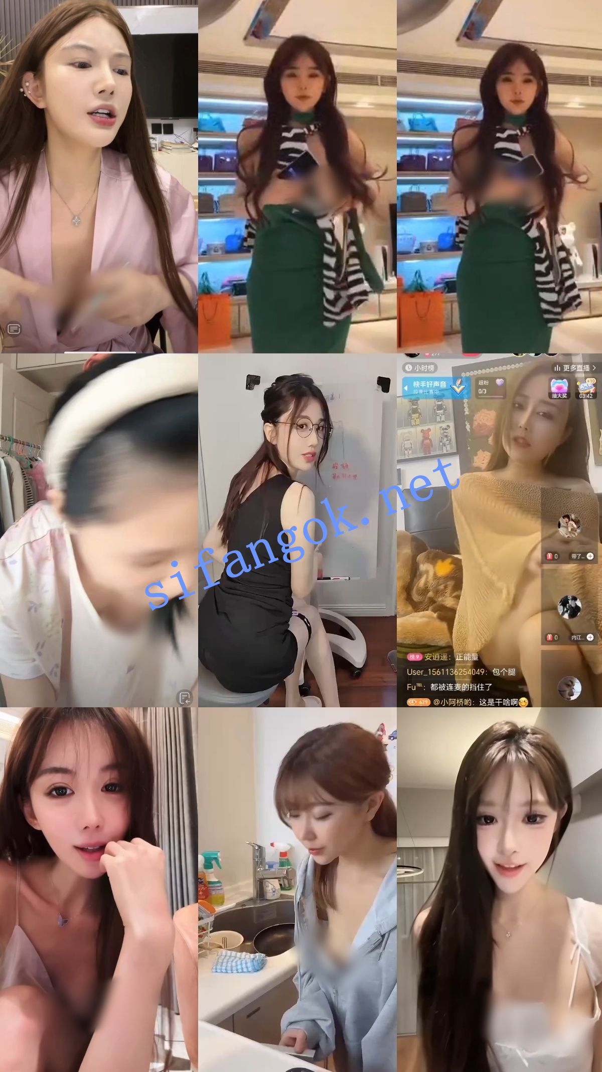 【抖音网红闪现】闪现露点 露穴 内衣内裤 各种精彩瞬间05【706V35P】【12.7G】 预览图 20