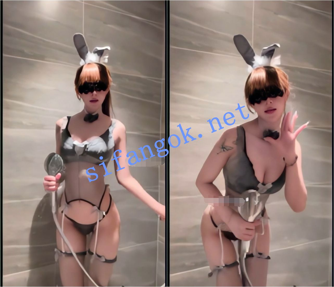 抖音 超蓝布罗莉-2 300万粉 顶级 大尺度节奏骚舞 洗澡【40V】【329M】 预览图 5