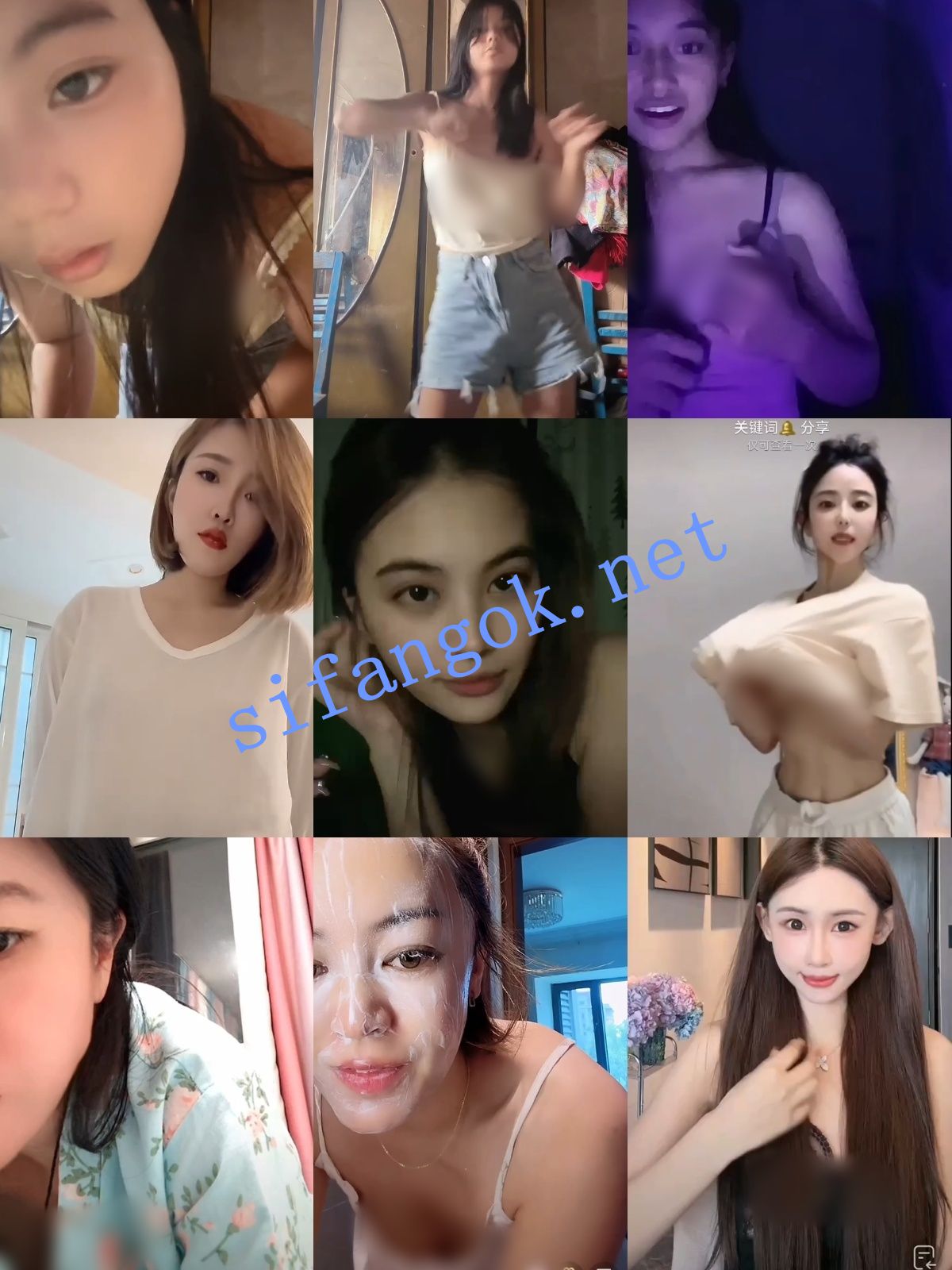 【抖音网红闪现】闪现 露点 内衣 内裤 各种精彩瞬间06【669V】【10.4G】 预览图 7