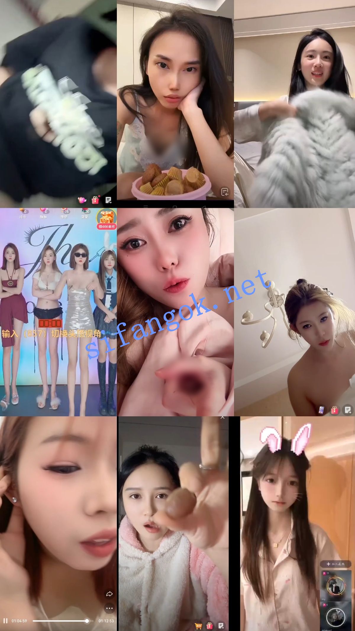 【抖音网红闪现】闪现露点 露穴 内衣内裤 各种精彩瞬间05【706V35P】【12.7G】 预览图 15