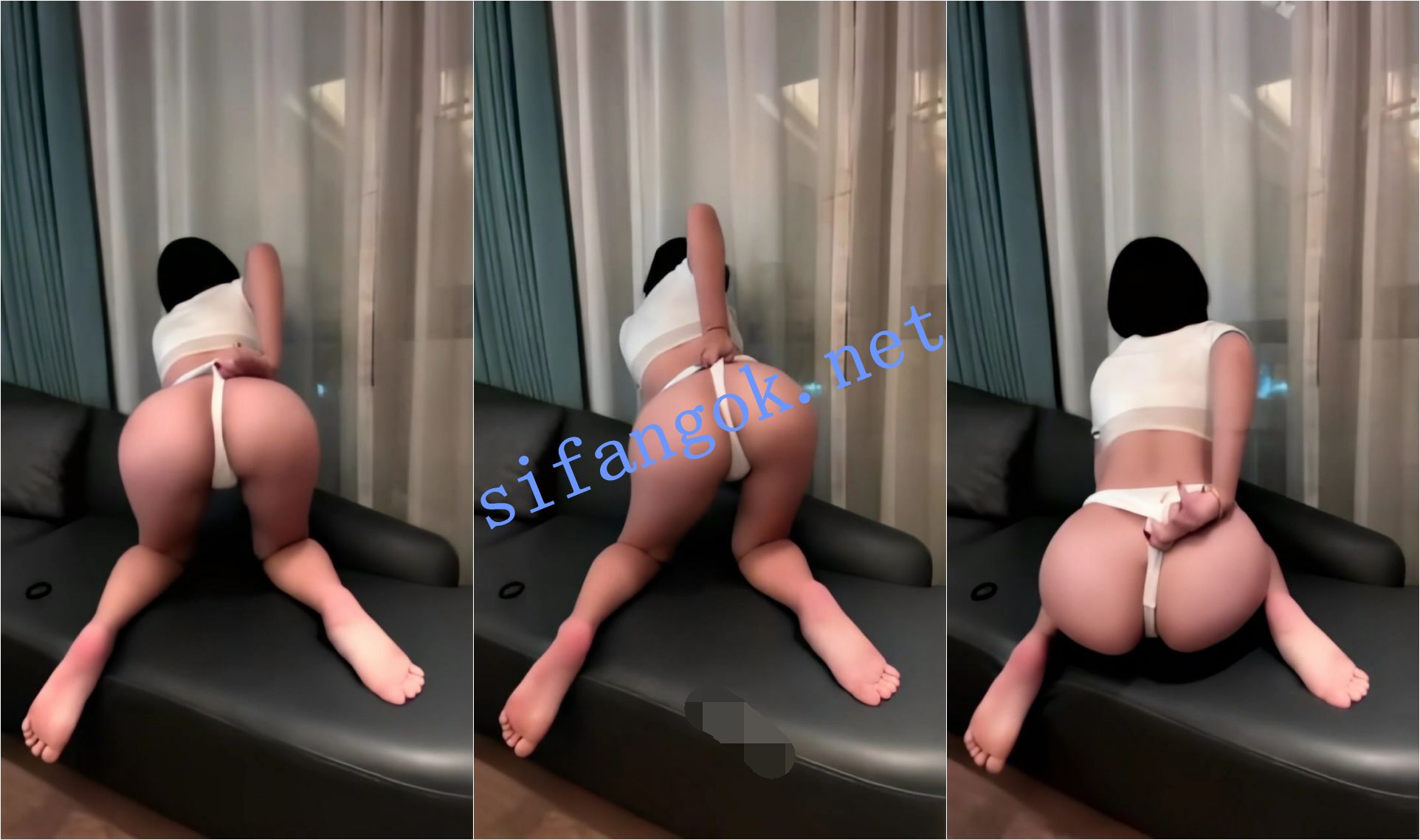 抖音 鱼神-4 230万粉 揉胸自慰 露臀翘臀扭动勾引 打屁股【1V】【164M】 预览图 2